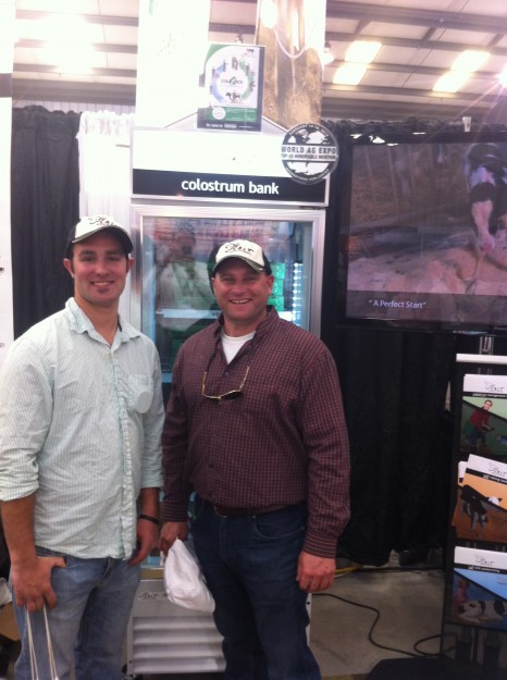 Luke uses colostrum management