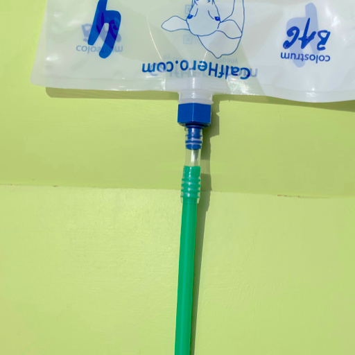Reusable Plastic Tube Feeder with Short Hose